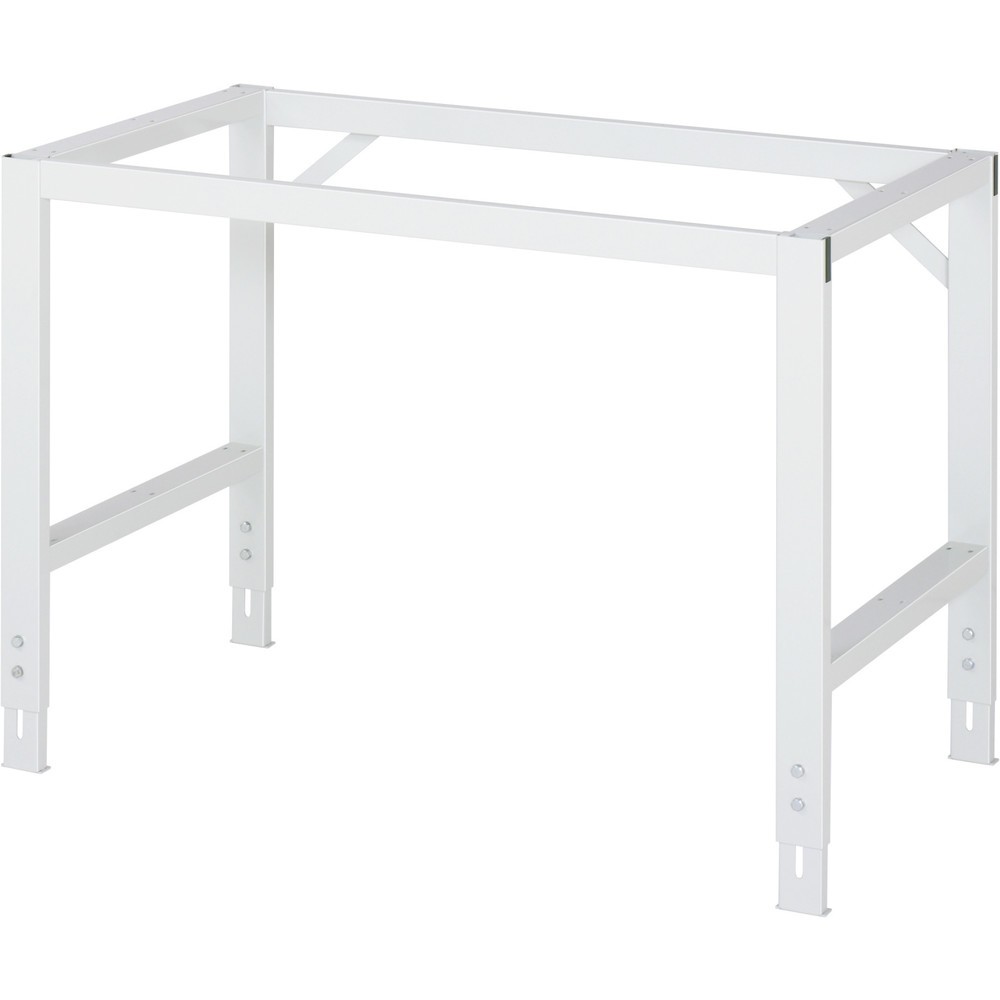 Produktabbildung Nr. 3: RAU Établi mobile réglable en hauteur série TOM avec tablette profondeur 795 mm, hauteur 910-1 230 mm, lxP 1 250 x 1 000 mm, Plan de travail en hêtre massif