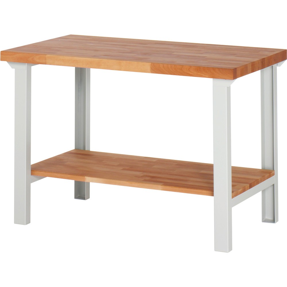 Produktabbildung Nr. 1: RAU Établi série 7000, 1 tablette en hêtre massif, HxlxP 840 x 1 250 x 700 mm