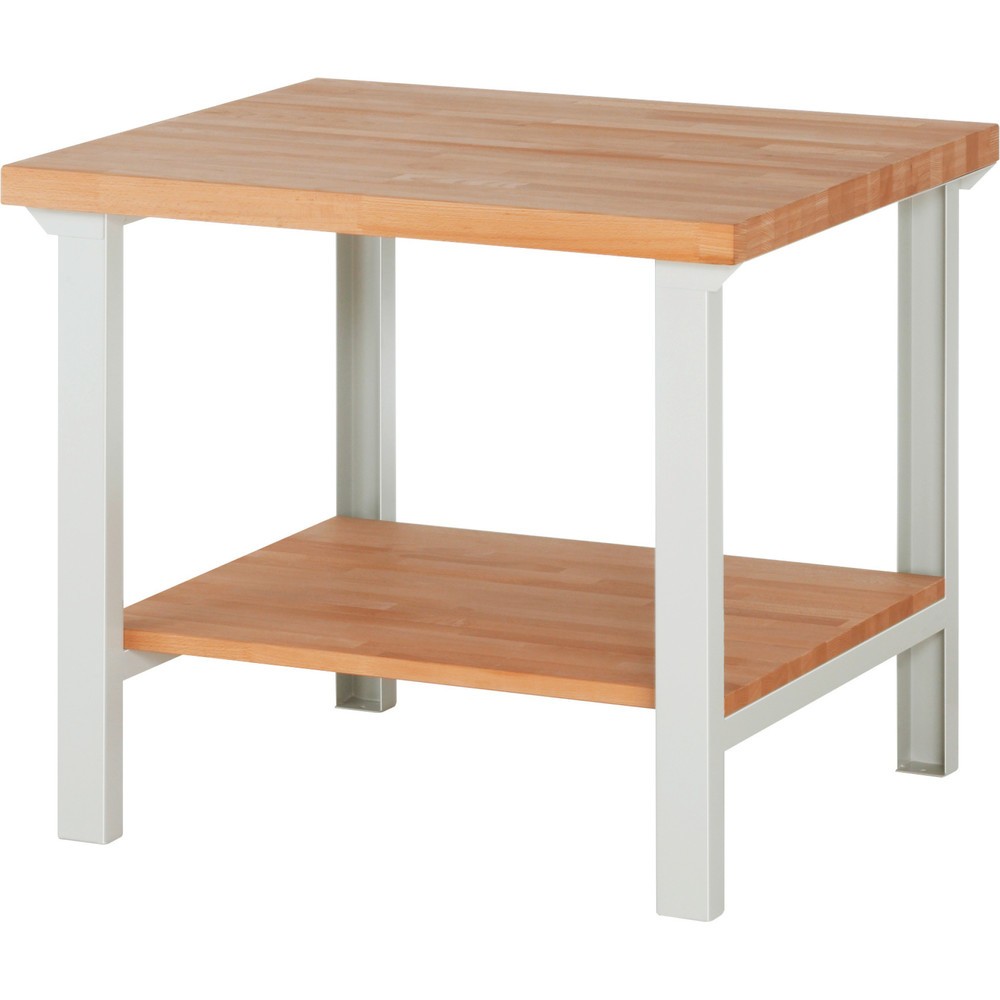 Produktabbildung Nr. 1: RAU Établi série 7000, 1 tablette en hêtre massif, HxlxP 840 x 1 000 x 900 mm
