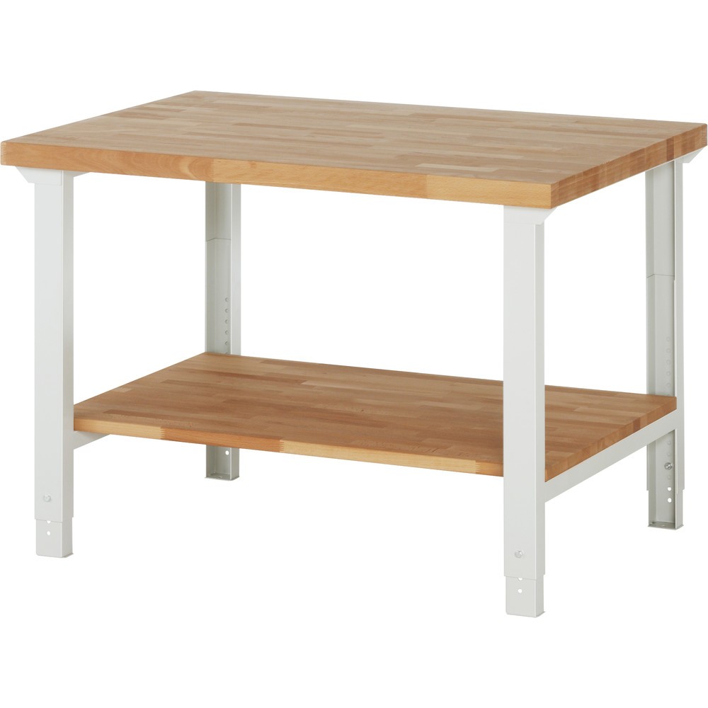 Illustration du produit: RAU Établi série 7000, HxlxP 790-1 140 x 1 250 x 900 mm, tablette inférieure