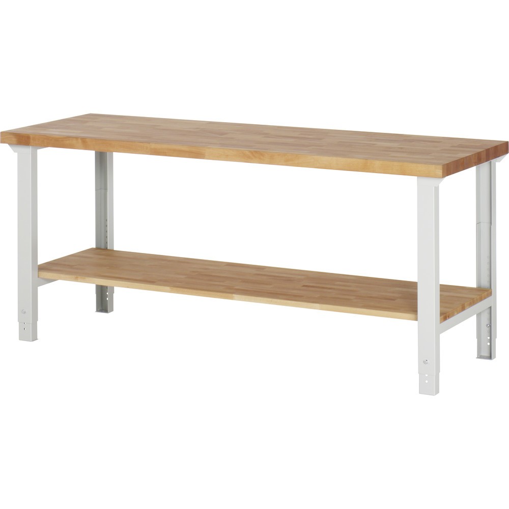 Produktabbildung Nr. 1: RAU Établi série 7000, HxlxP 790-1 140 x 2 000 x 700 mm, tablette inférieure