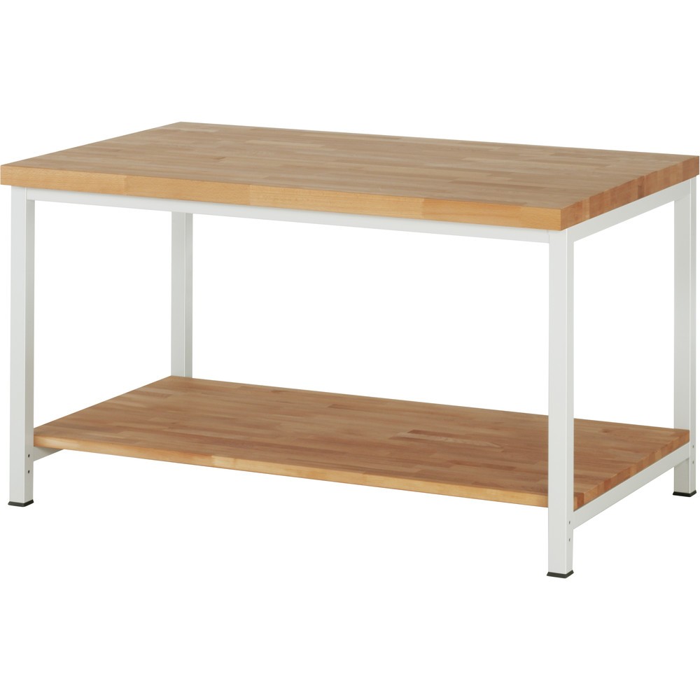 Illustration du produit: RAU Établi série 8000, HxlxP 840-1 040 x 1 500 x 900 mm, tablette inférieure