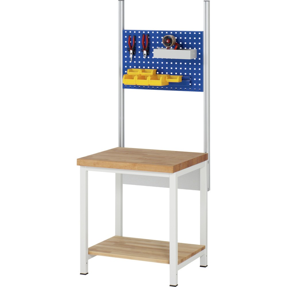 Produktabbildung Nr. 3: RAU Établi série 8000, 1 tablette en hêtre massif profondeur 757 mm, HxlxP 840 x 750 x 900 mm