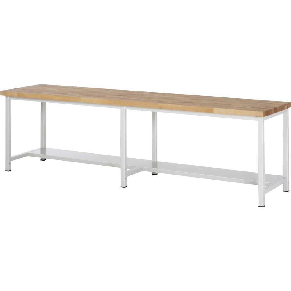 Produktabbildung Nr. 1: RAU Établi lourd série 8000, 1 tablette profondeur 320 mm, HxlxP 840-1 040 x 3 000 x 900 mm