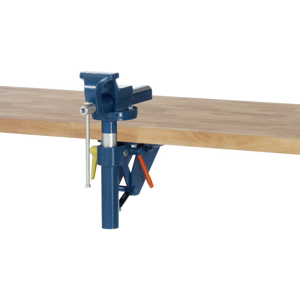 N° de l'image du produit 1 : RAU Étau avec élévateur escamotable, largeur des mors 120 mm