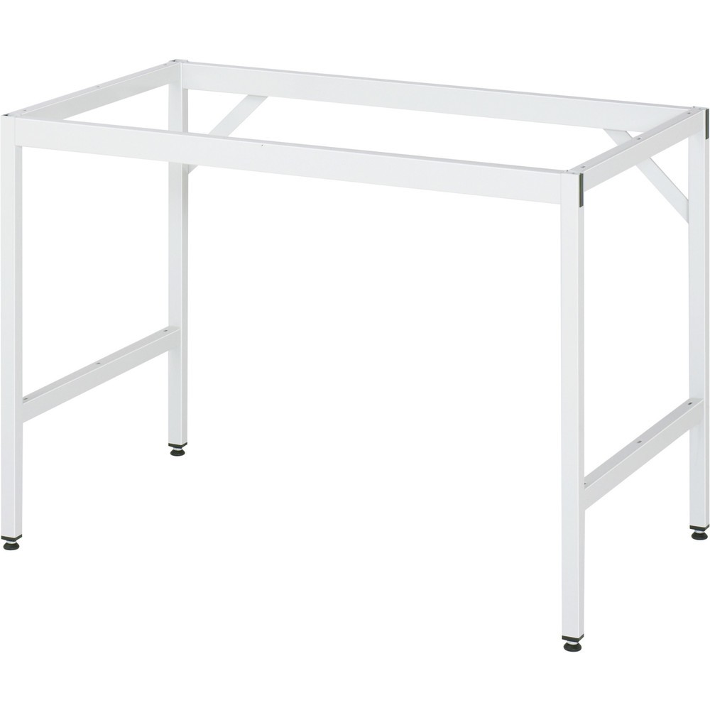 Produktabbildung Nr. 3: RAU höhenverstellbarer Werktisch Serie JERRY, HxBxT 800-850 x 1.250 x 1.000 mm, Arbeitsplatte EGB-Melamin-Belag