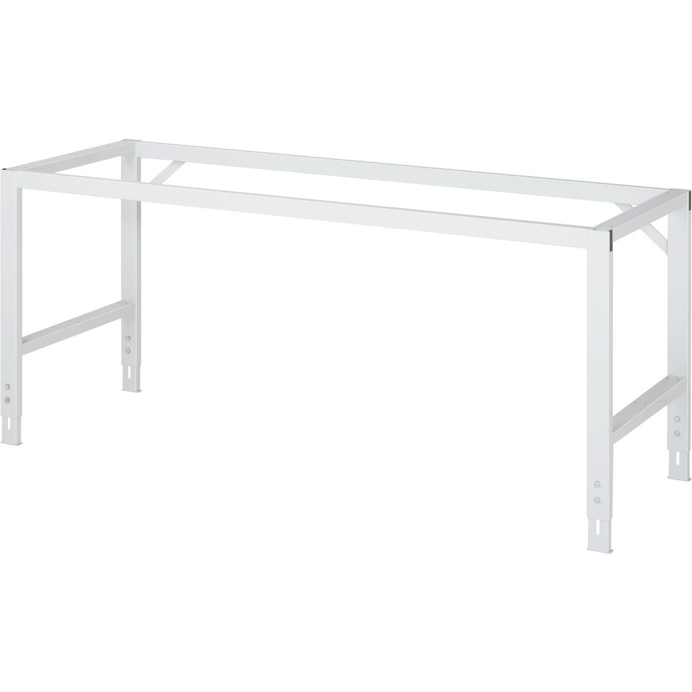 Produktabbildung Nr. 2: RAU höhenverstellbarer, mobiler Werktisch Serie TOM, HxBxT 760-1.080 x 2.500 x 800 mm, Arbeitsplatte Melamin-Belag