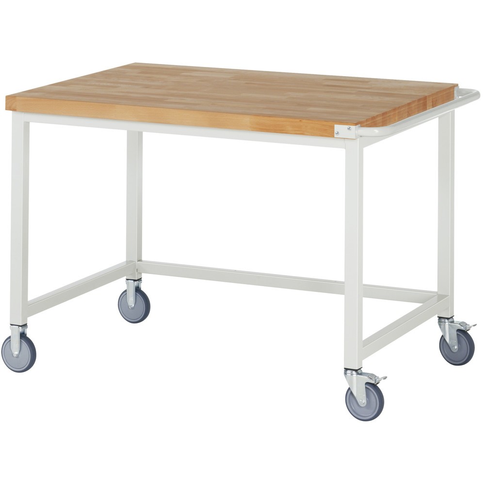 Produktabbildung: RAU mobile Werkbank Serie 8000, HxBxT 880-1.080 x 1.250 x 900 mm