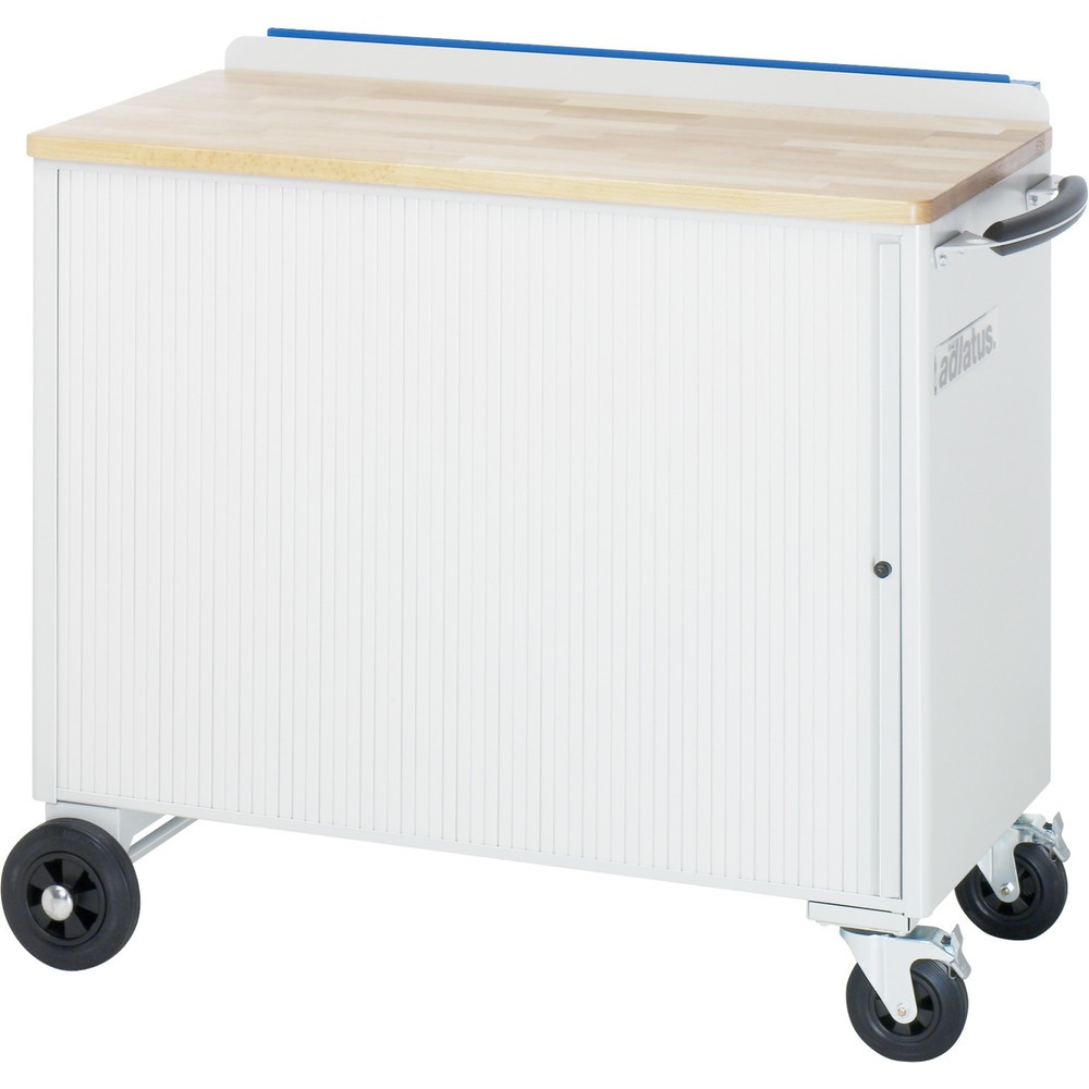 Produktabbildung Nr. 3: RAU Panneau perforé escamotable pour chariot pour outils, plan de travail en hêtre