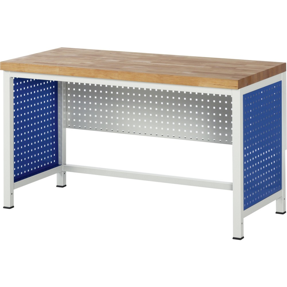 Illustration du produit: RAU Panneau perforé latéral pour pied d'établi 8000, HxlxP 620 x 560 x 2 mm