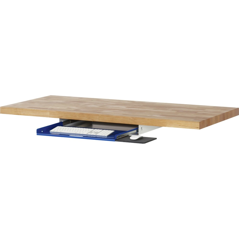 Illustration du produit: RAU Porte-clavier coulissant pour établi série 7000/8000, HxlxP 85 x 640 x 485 mm