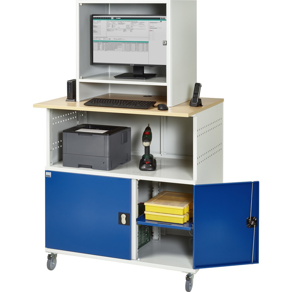 Produktabbildung Nr. 7: RAU Poste informatique avec boîtier d'écran, mobile