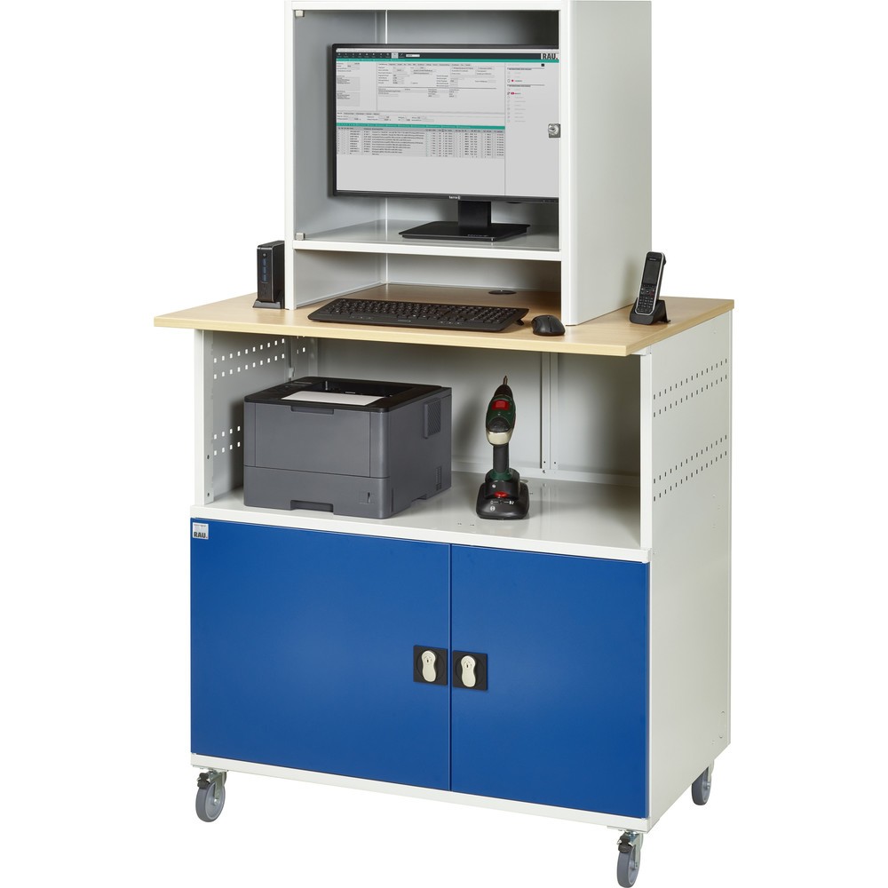 Produktabbildung Nr. 9: RAU Poste informatique avec boîtier d'écran, mobile