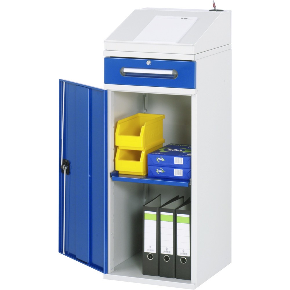 Produktabbildung Nr. 1: RAU Pupitre, HxlxP 1 100-1 220 x 450 x 520 mm, tiroir 1 x 120 mm