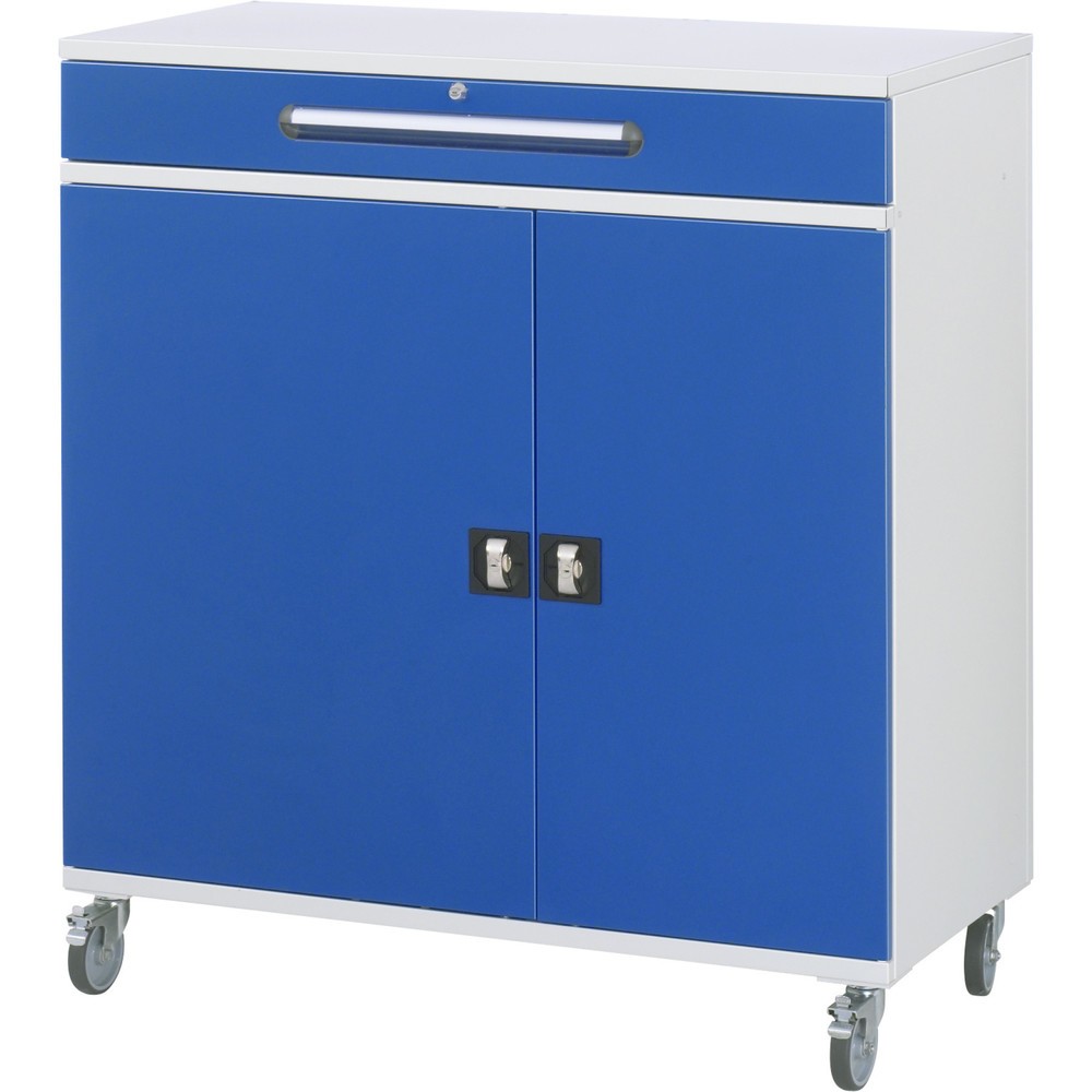 Produktabbildung Nr. 2: RAU Pupitre mobile, HxlxP 1 185 x 1 100 x 520 mm, tiroirs 16 x 80, 1 x 120 mm