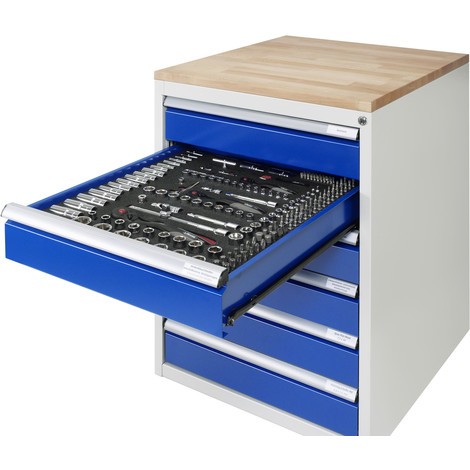 RAU Schubladenschrank Serie 7000, mit 4 Schubladen Größe XXL