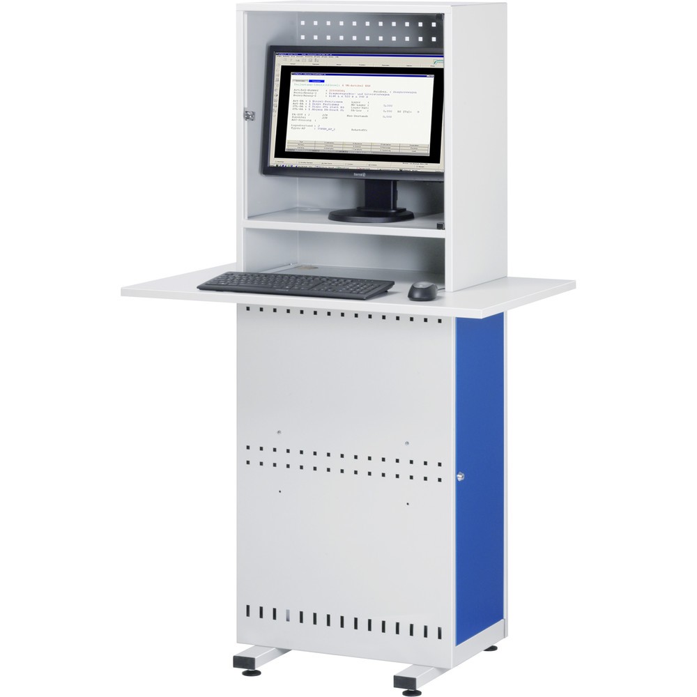 Produktabbildung Nr. 3: RAU Pupitre informatique avec boîtier d'écran, fixe