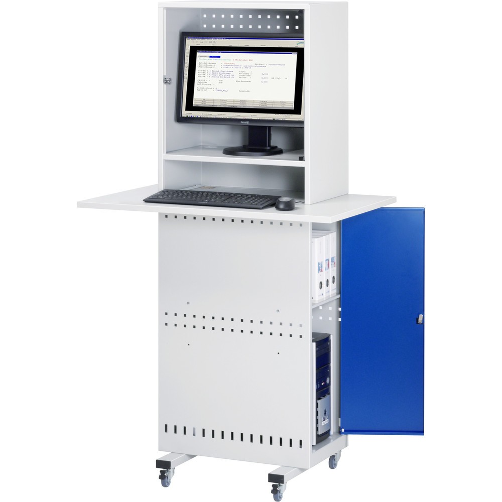 Produktabbildung Nr. 2: RAU Pupitre informatique avec boîtier d'écran, mobile