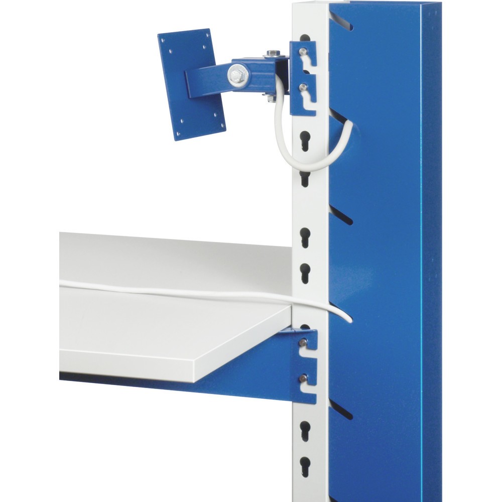 Produktabbildung Nr. 2: RAU Colonne pour ordinateur, HxP : 1 680 x 65 mm, tiroir 1 x 120 mm, fixe