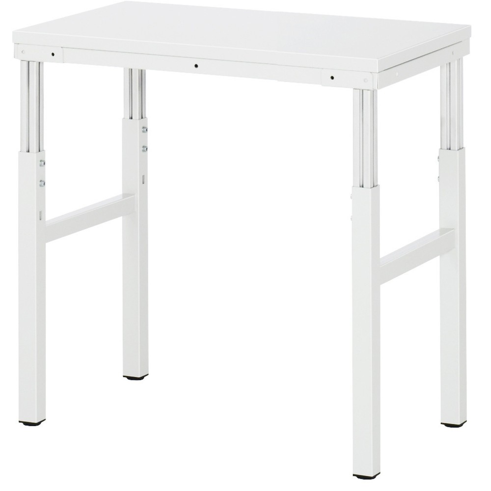 Illustration du produit: RAU Table de travail Série E, HxlxP 650-1 000 x 700 x 500 mm, plan de travail avec revêtement en mélamine