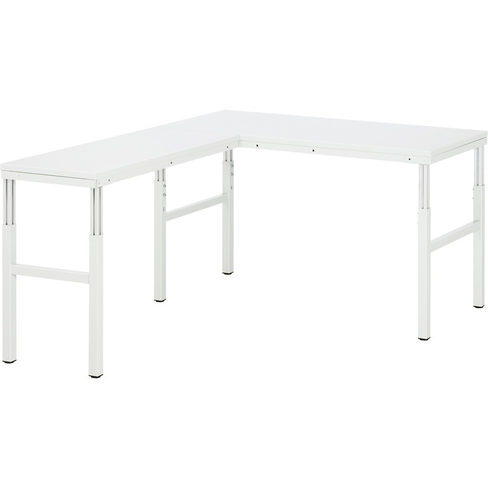 Produktabbildung Nr. 4: RAU Table de travail Série E, HxlxP 650-1 000 x 1 200 x 900 mm, plan de travail avec revêtement en mélamine