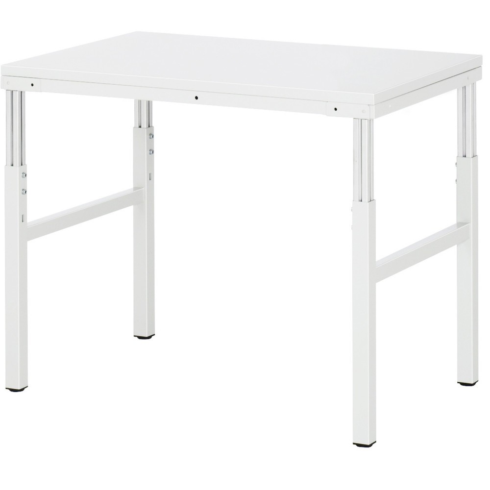 Produktabbildung Nr. 1: RAU Table de travail Série E, HxlxP 650-1 000 x 1 000 x 700 mm, plan de travail avec revêtement en mélamine
