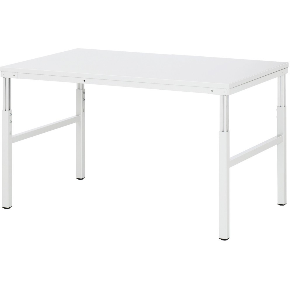 Produktabbildung Nr. 1: RAU Table de travail Série E, HxlxP 650-1 000 x 1 500 x 900 mm, plan de travail avec revêtement en mélamine