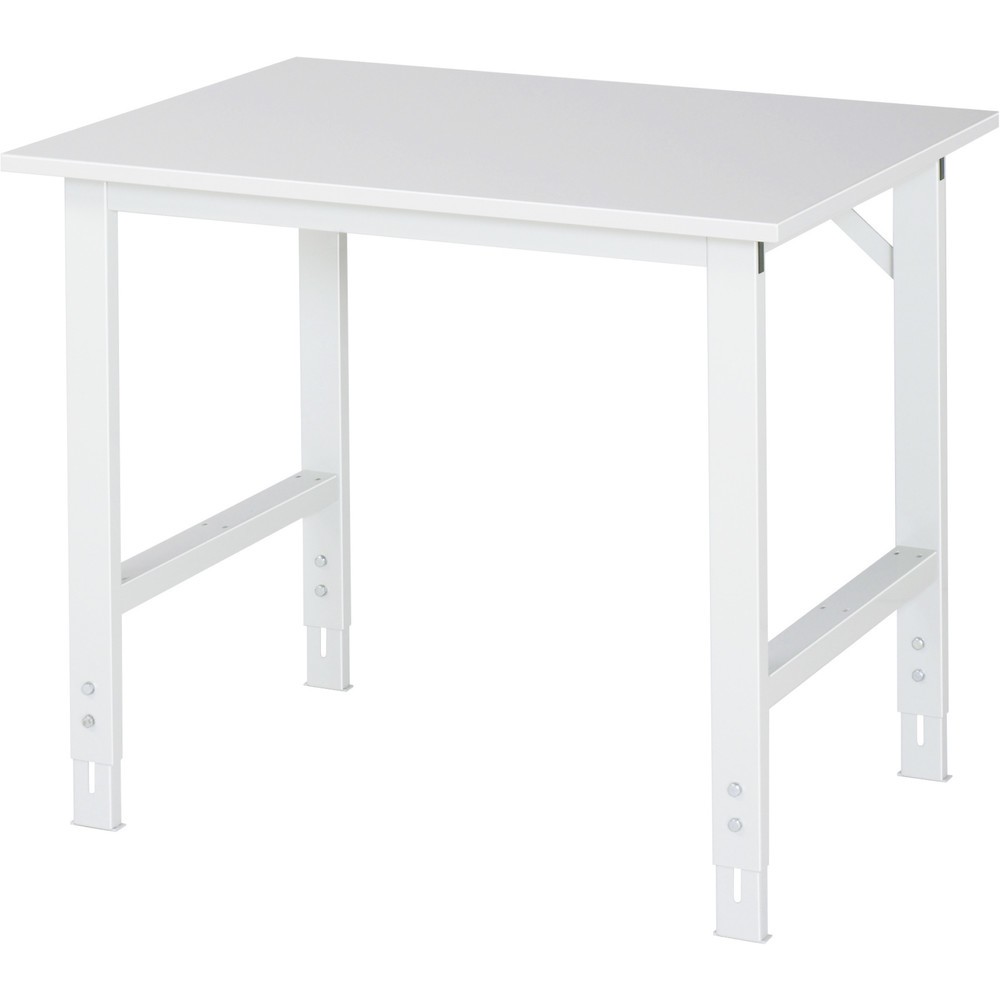 Produktabbildung Nr. 1: RAU Table pour poste de travail réglable en hauteur série TOM, HxlxP 760-1 080 x 1 000 x 800 mm, plan de travail mélaminé