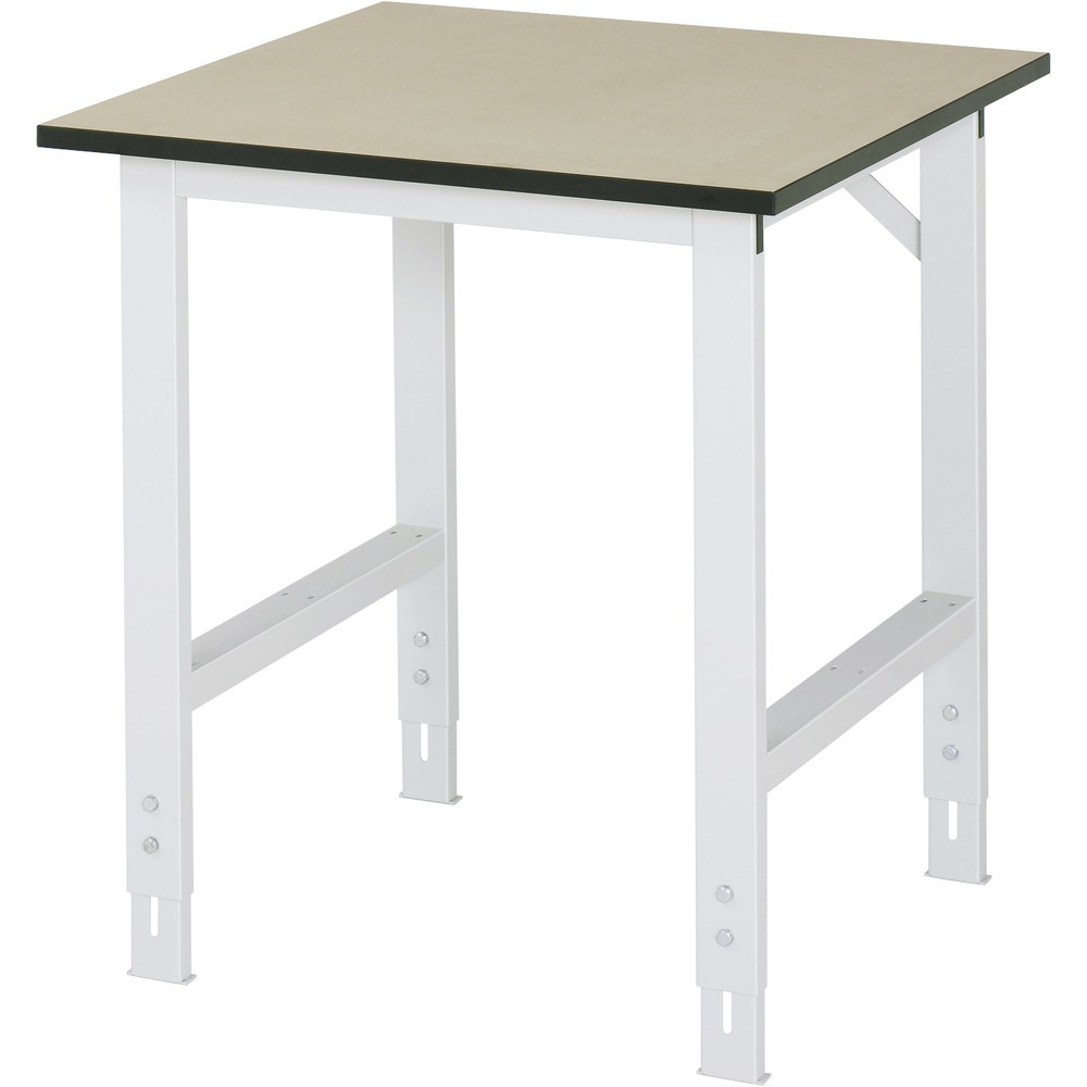 Illustration du produit: RAU Table pour poste de travail réglable en hauteur série TOM, HxlxP 760-1 080 x 750 x 800 mm, plan de travail MDF