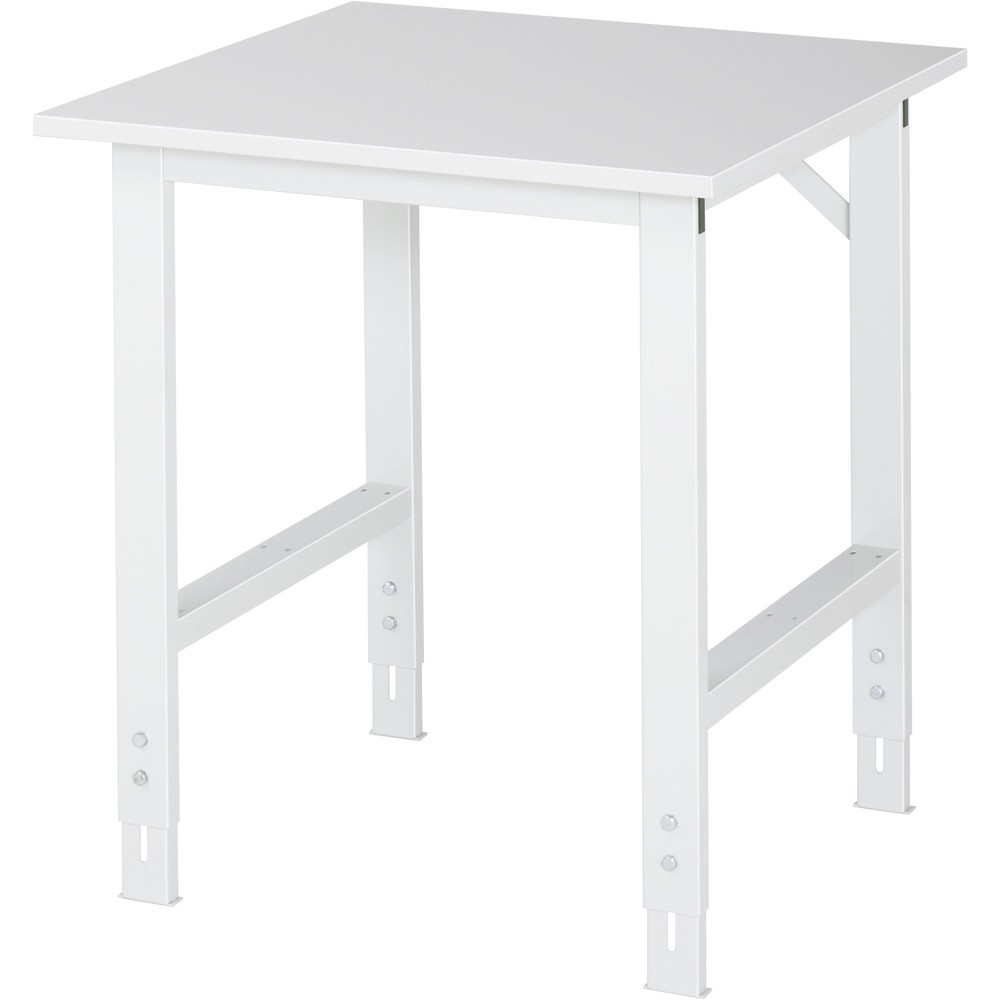 Illustration du produit: RAU Table pour poste de travail réglable en hauteur série TOM, HxlxP 760-1 080 x 750 x 800 mm, plan de travail EGB mélaminé