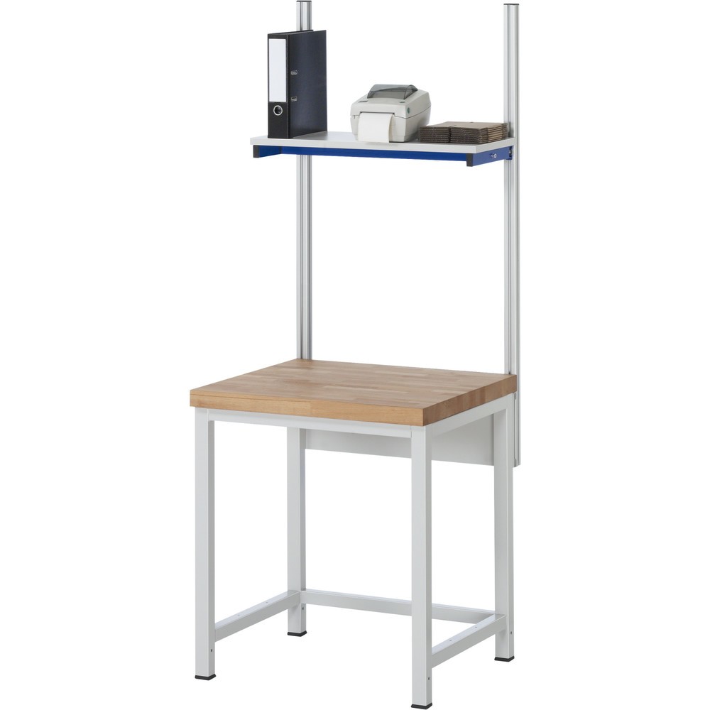 Produktabbildung Nr. 3: RAU Werkbank Serie 8000, 1 Ablageboden Tiefe 320 mm, HxBxT 840 x 750 x 700 mm
