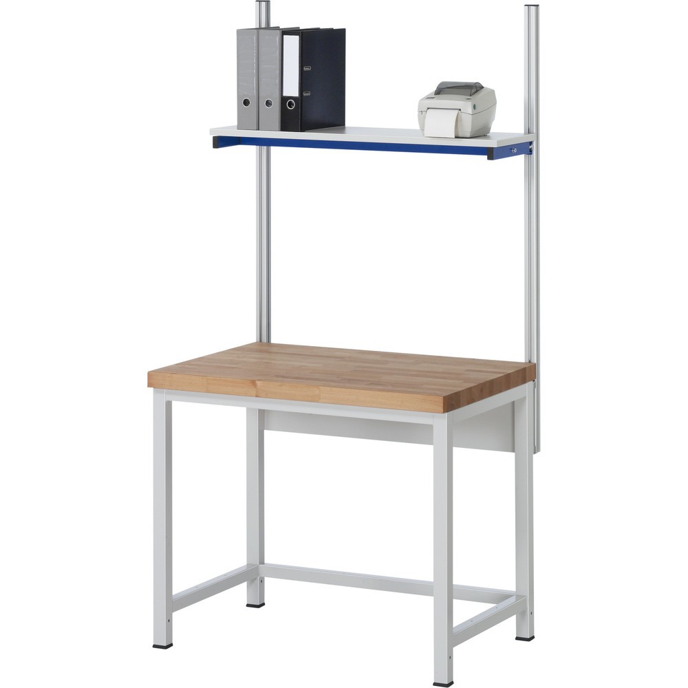 Produktabbildung Nr. 3: RAU Werkbank Serie 8000, 1 Ablageboden Tiefe 650 mm, HxBxT 840 x 1.000 x 700 mm