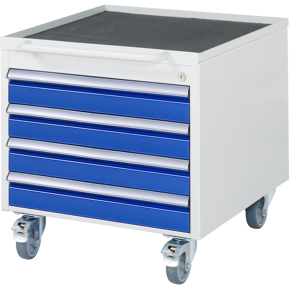 Produktabbildung: RAU Roll-Container Serie 7000, HxBxT 565 x 580 x 650 mm, mit 4 Schubladen