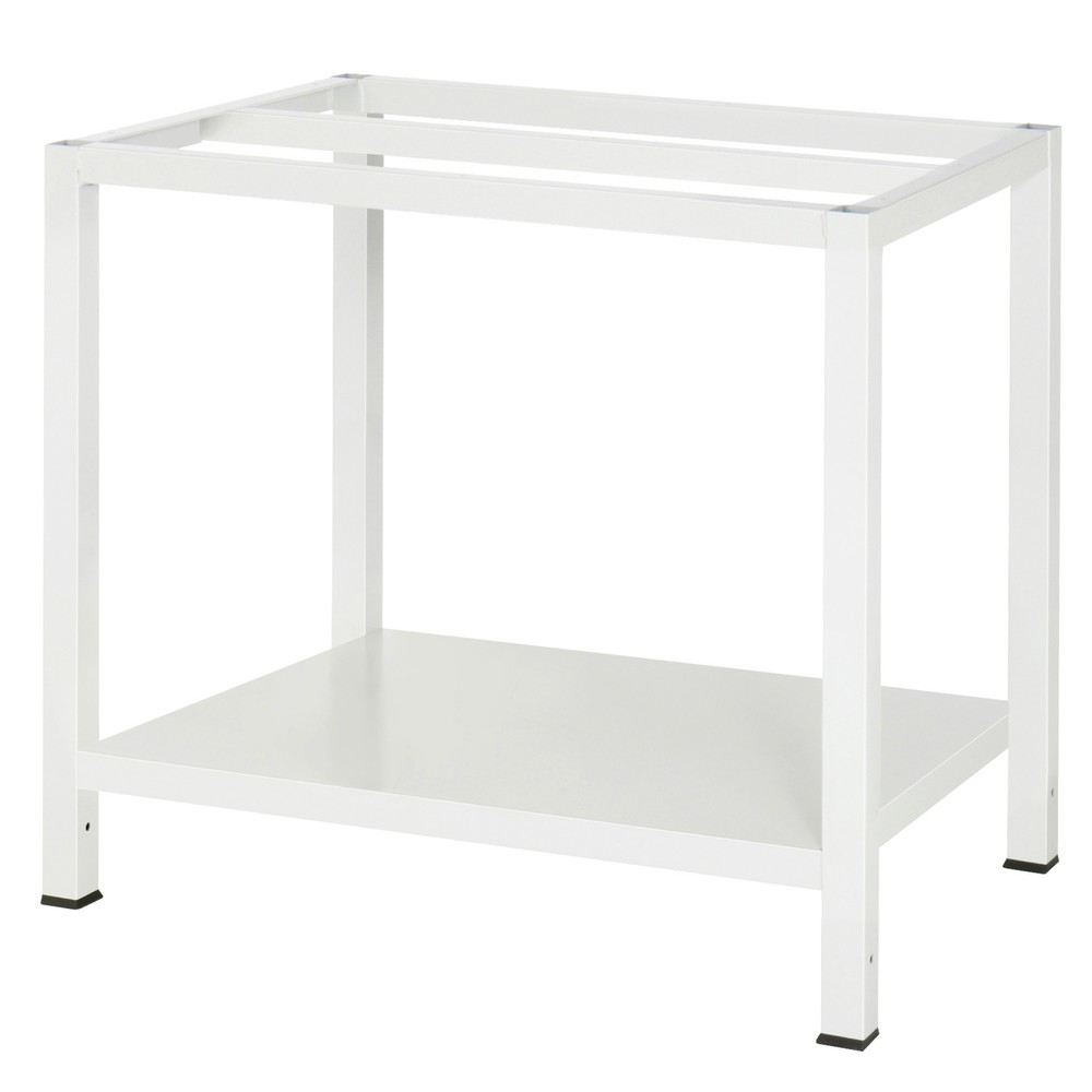 Produktabbildung Nr. 3: RAU Werktisch 900 mit Ablageboden Tiefe 320 mm, HxBxT 825 x 1.000 x 800 mm, Arbeitplatte Buche-Massiv