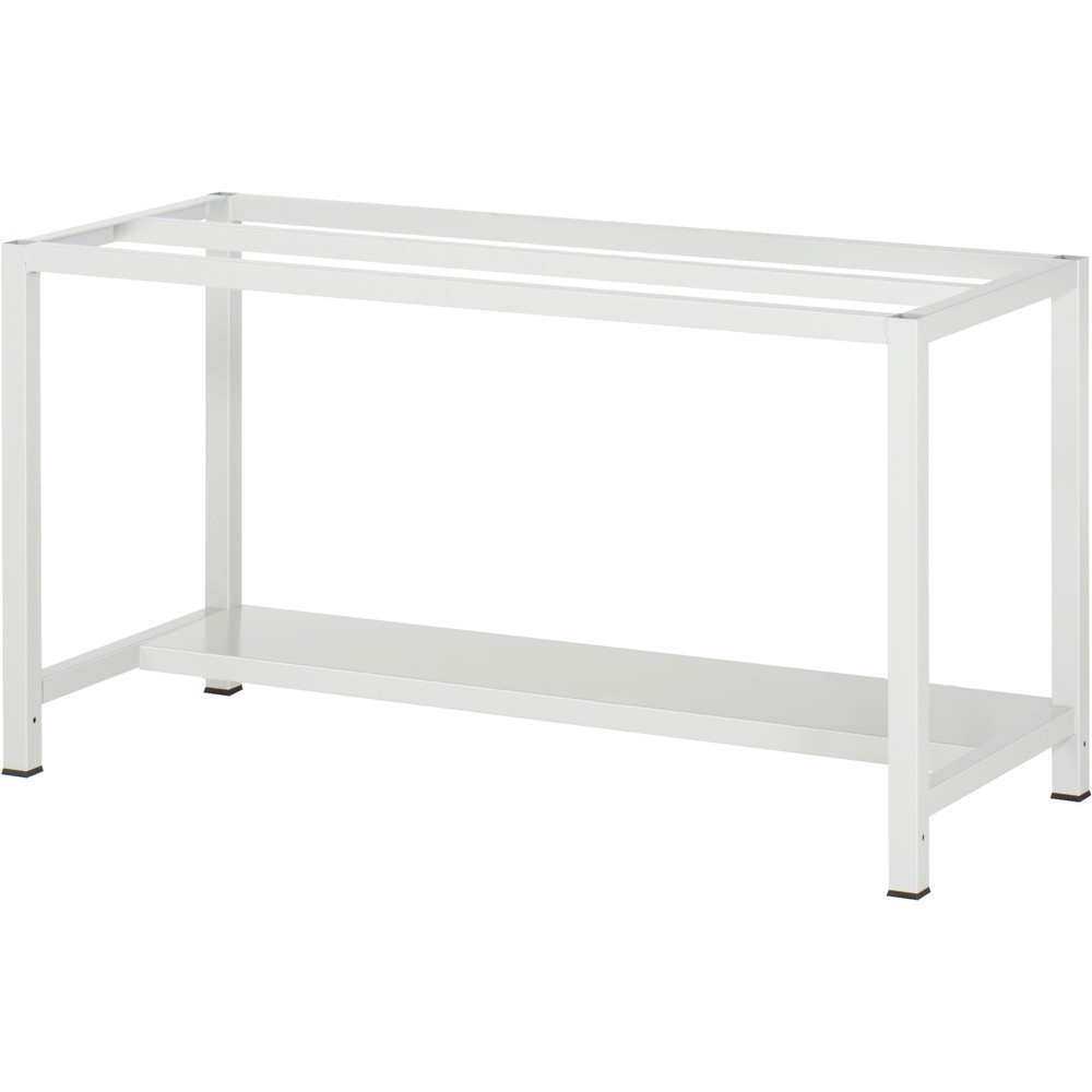 Produktabbildung Nr. 3: RAU Werktisch 900 mit Ablageboden Tiefe 320 mm, HxBxT 825 x 1.500 x 800 mm, Arbeitplatte EGB-Melamin-Belag