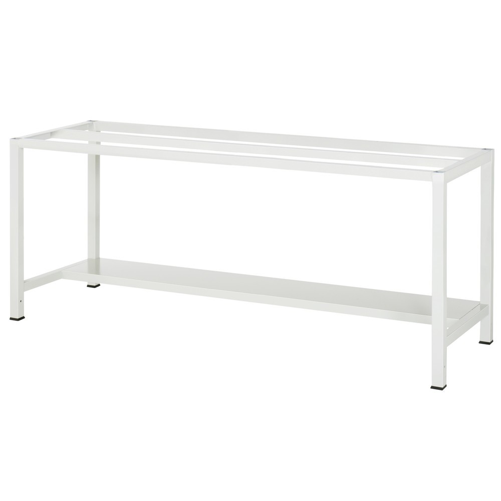 Produktabbildung Nr. 3: RAU Werktisch 900 mit Ablageboden Tiefe 320 mm, HxBxT 825 x 2.500 x 800 mm, Arbeitplatte Universal-/Linoleum-Belag
