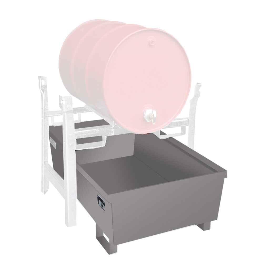 Illustration du produit: Rayonnage à fûts Bauer® FRA-1, peint, gris souris