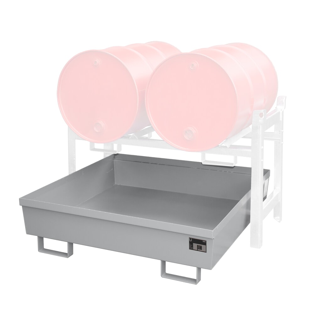 Illustration du produit: Rayonnage à fûts Bauer® FRA-2, peint, gris souris