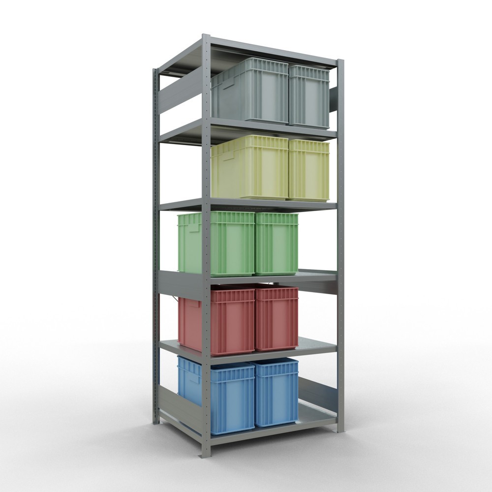 Produktabbildung Nr. 3: SCHULTE Rayonnage à tablettes galvanisé, charge par tablette 330 kg, HxlxP 2 500 x 1 060 x 836 mm