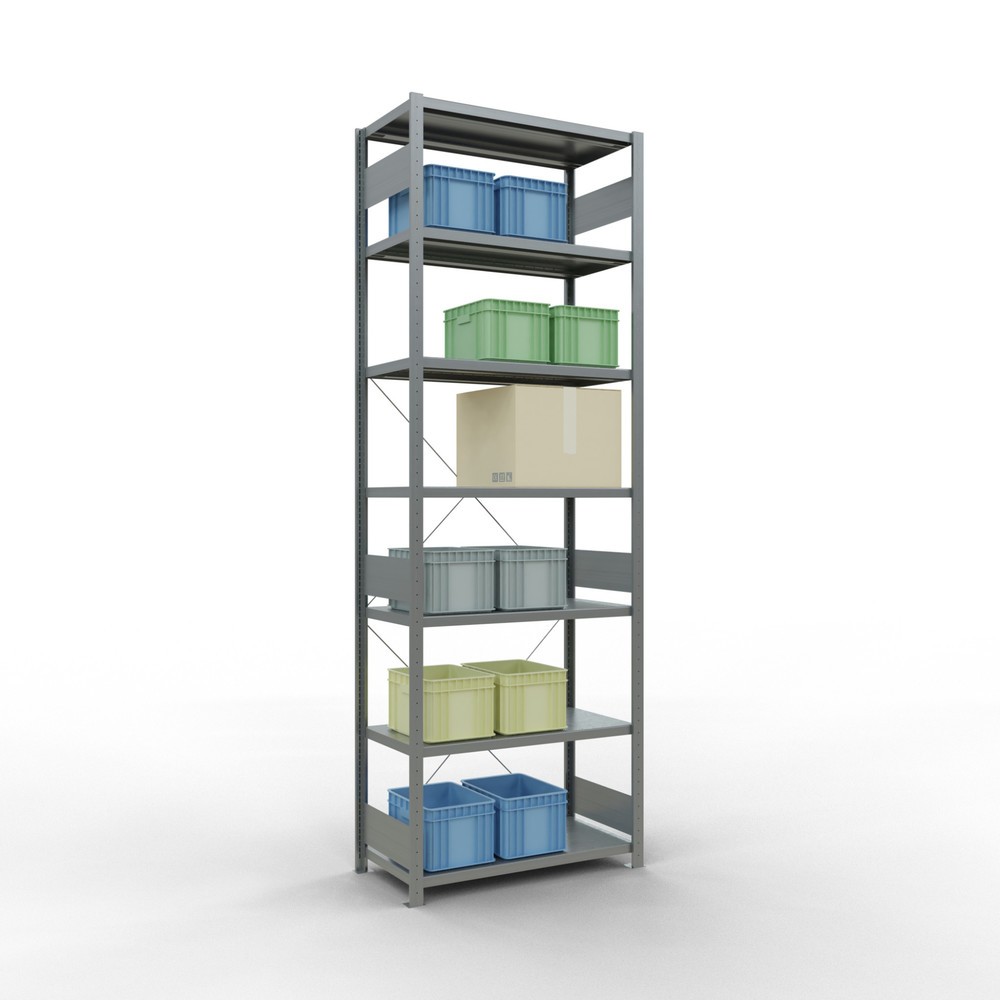 Produktabbildung Nr. 3: SCHULTE Rayonnage à tablettes galvanisé, charge par tablette 330 kg, HxlxP 3 000 x 1 060 x 536 mm