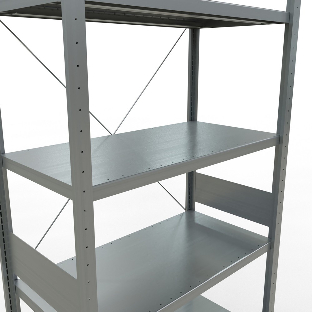Produktabbildung Nr. 5: SCHULTE Rayonnage à tablettes galvanisé, charge par tablette 330 kg, HxlxP 3 000 x 1 060 x 536 mm
