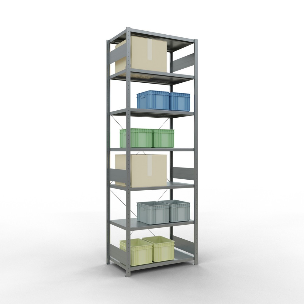 Produktabbildung Nr. 3: SCHULTE Rayonnage à tablettes galvanisé, charge par tablette 330 kg, HxlxP 3 000 x 1 060 x 636 mm