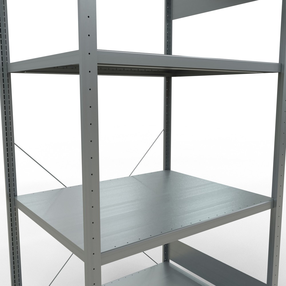 Produktabbildung Nr. 5: SCHULTE Rayonnage à tablettes galvanisé avec 5 tablettes en tôle d’acier, charge par tablette 330 kg, HxlxP 2 000 x 1 060 x 836 mm