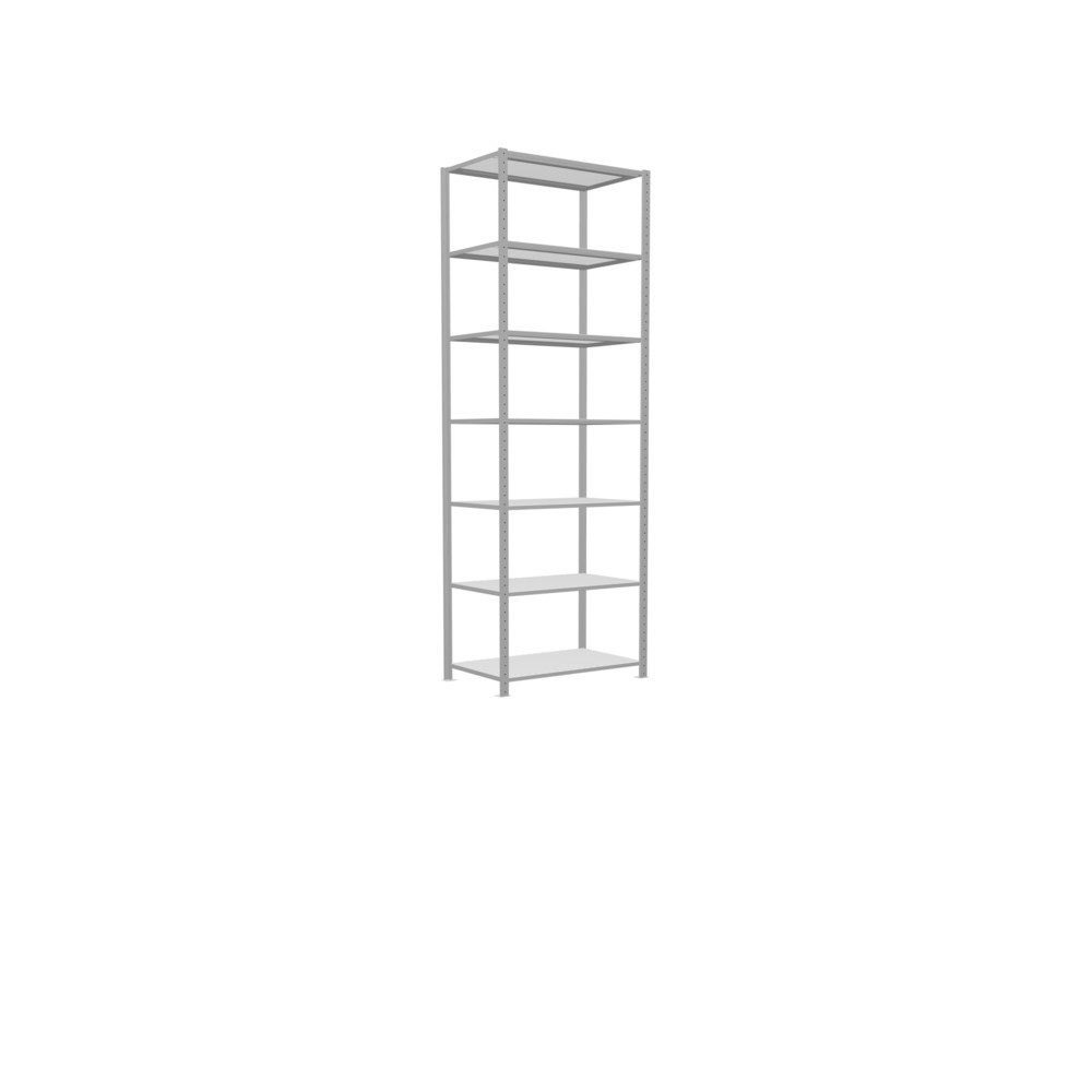 Produktabbildung Nr. 2: SCHULTE Rayonnage à tablettes gris clair, charge par tablette 330 kg, HxlxP 3 000 x 1 060 x 636 mm