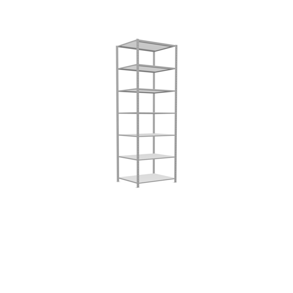 Produktabbildung Nr. 2: SCHULTE Rayonnage à tablettes gris clair, charge par tablette 330 kg, HxlxP 3 000 x 1 060 x 836 mm