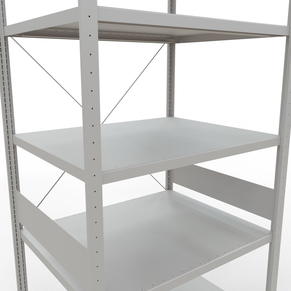 Produktabbildung Nr. 5: SCHULTE Rayonnage à tablettes gris clair, charge par tablette 330 kg, HxlxP 3 000 x 1 060 x 836 mm