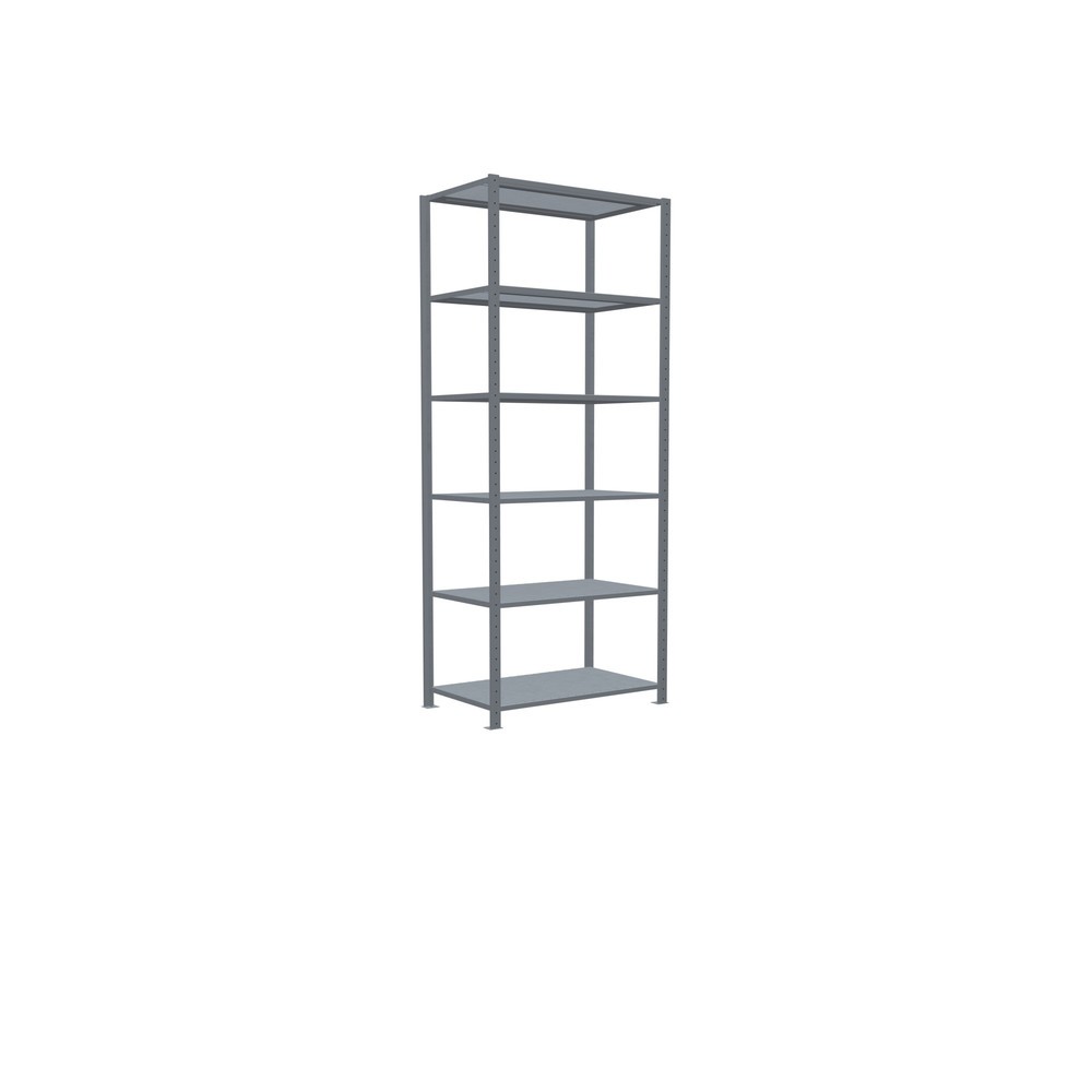 Produktabbildung Nr. 2: SCHULTE Rayonnage à tablettes galvanisé, charge par tablette 150 kg, HxlxP 2 500 x 1 060 x 636 mm