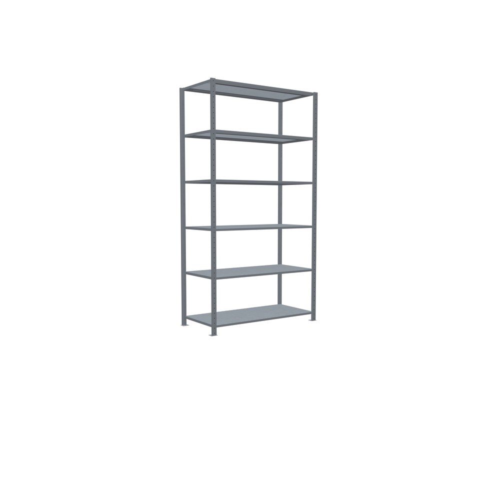 Produktabbildung Nr. 2: SCHULTE Rayonnage à tablettes galvanisé, charge par tablette 150 kg, HxlxP 2 500 x 1 360 x 636 mm