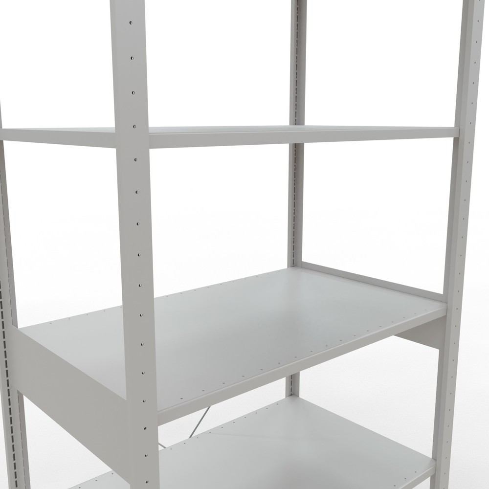 Produktabbildung Nr. 5: SCHULTE Rayonnage à tablettes gris clair, charge par tablette 150 kg, HxlxP 2 500 x 1 060 x 636 mm