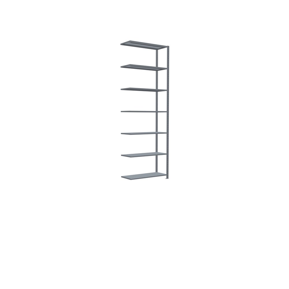 Produktabbildung Nr. 2: Rayonnage à tablettes SCHULTE, système à emboîter, travée auxiliaire, charge par tablette 330 kg, galvanisé, HxlxP 3000 x 1000 x 400 mm